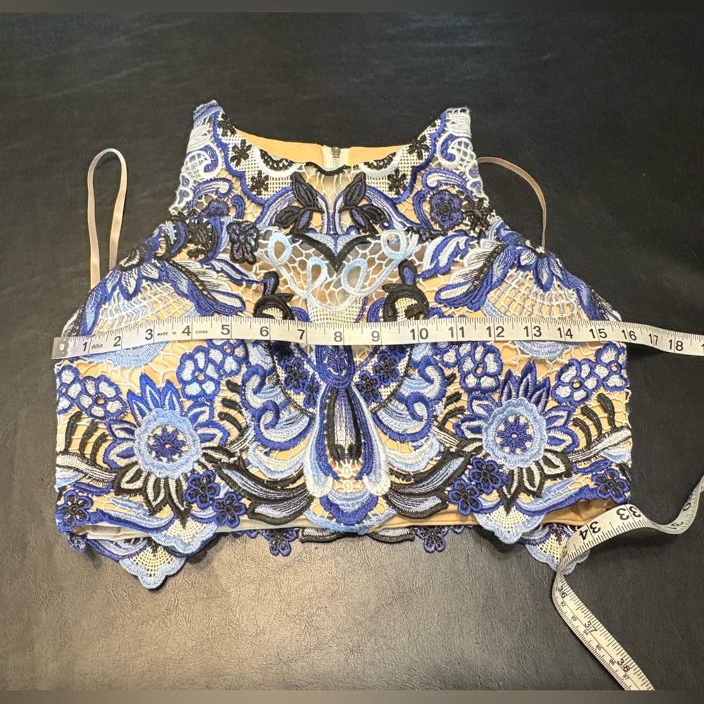 Jovani Two-Piece Short Prom and Cocktail Dress size 4 - Picture 12 of 15